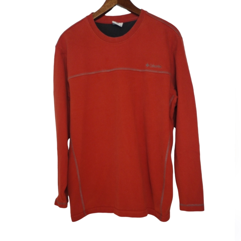 Orange Columbia Sweatshirt - Size Medium